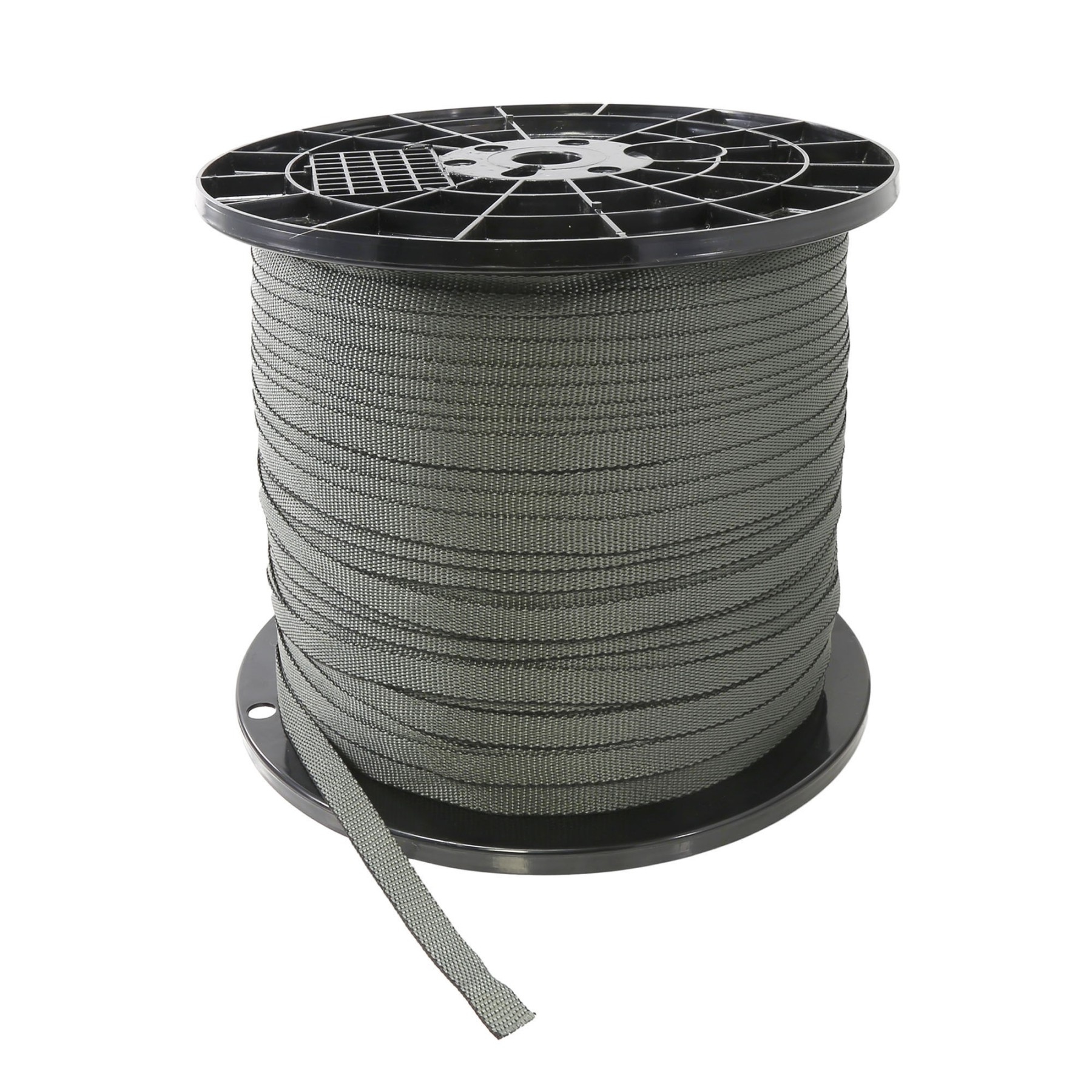 3000' Long x 3/4" Wide Green Tree Tie bing Roll Staking, Guying