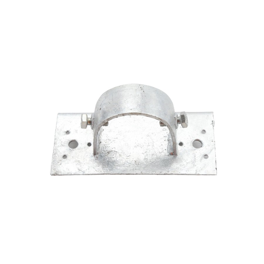 Wood to Steel Frame Adapter, Line Post Adapter (Pressed Steel) | 2 1/2 ...