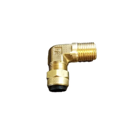 Jaybird 1/4" NPT x 3/8" Tube Fitting Elbow