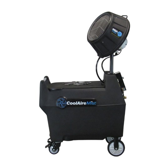 Jaybird CoolAire Spirit Mobile Fine-Mist And Fogging Fan With OSHA Compliant Guards | 70 Gallon, 60Hz