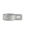 1 5/8" Brace Band End Connector [12 Gauge] - Rail End Band (Galvanized Steel) Jiggly Greenhouse®