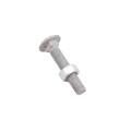 Jiggly Greenhouse 5/16" x 1 3/4" Carriage Bolt & Nut HDG - Galvanized