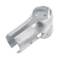 1 3/8" x 1 3/8" End Rail Clamp - T Clamp For 90° Angles In Greenhouse Frame (Pressed Steel) Jiggly Greenhouse®