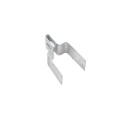 1 1/2" x 1 1/2" Greenhouse Structural End Wall Framing Bracket Adapter For 1.50" Sq. Metal Beams (Hot-Dipped Galvanized Steel) - Jiggly Greenhouse®