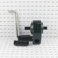 Jiggly Greenhouse Dual Sidewall Manual Hand Crank Winch Set With Snap-On Film Clamps For Greenhouse Ventilation (Deluxe Kit)