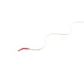 6.5' Long PVC Coated Spring Lock Wire For Attachment of Plastic Poly Film Jiggly Greenhouse®