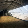 Light Deprivation Greenhouse Plastic Film (4-Year, 6 Mil) Jiggly Greenhouse® Zebra Black/White
