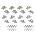 Jiggly Greenhouse® Wood To Steel Line Adapters With Installation Screws (Included)
