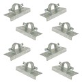 Jiggly Greenhouse® Wood To Steel Post Line Adapters (Included)