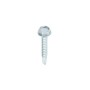 1 1/4" #10 Hex Zinc Plated Steel Self-Tapping Tek Screw (Washer Head)