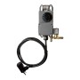 Pre-Wired Thermostat Temperature Control With Water Solenoid And Piggyback Plug for Hydro SS Ventilation Systems (115V) Jiggly Greenhouse®