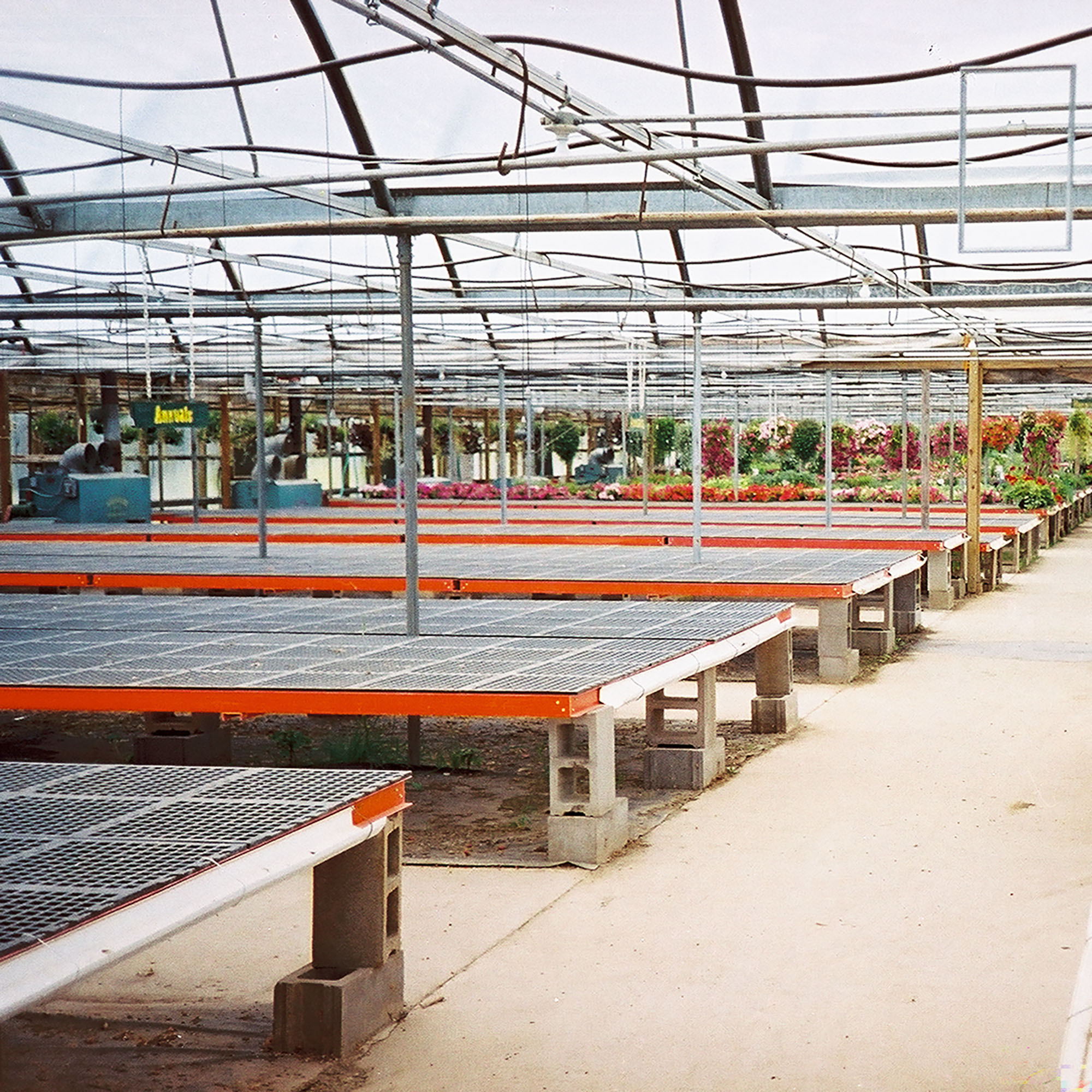 Greenhouse Bench Top