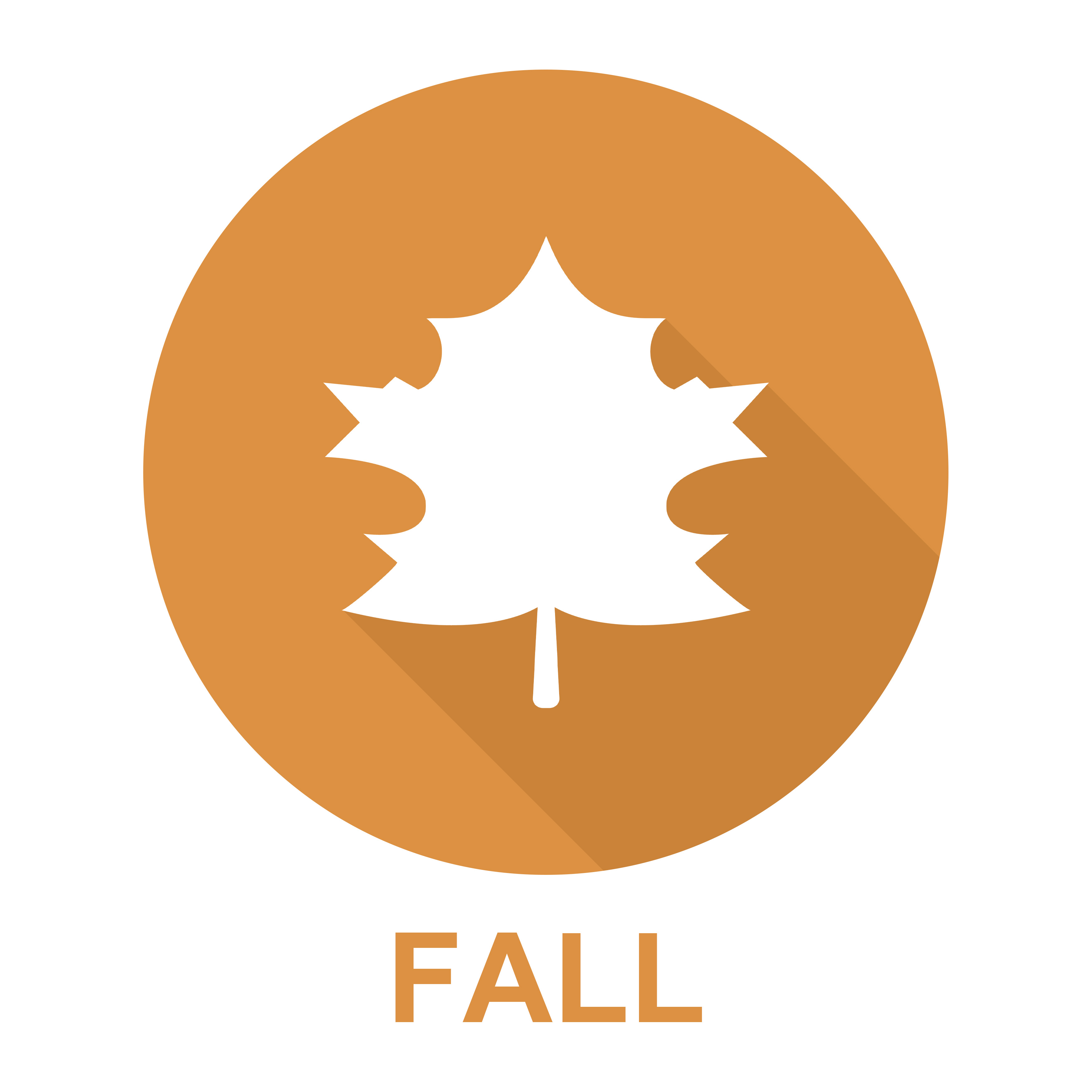 fall leaf graphic