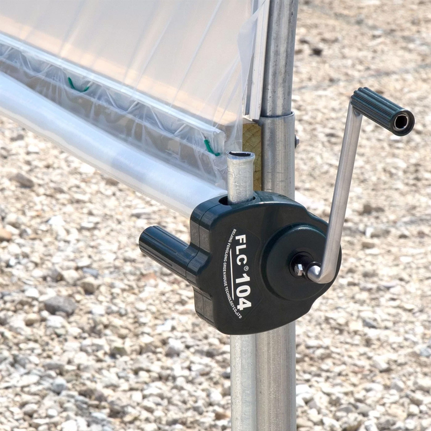 Manual Hand Crank Winch for Greenhouse Ventilation