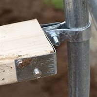 Greenhouse End Wall Framing Bracket Adapter