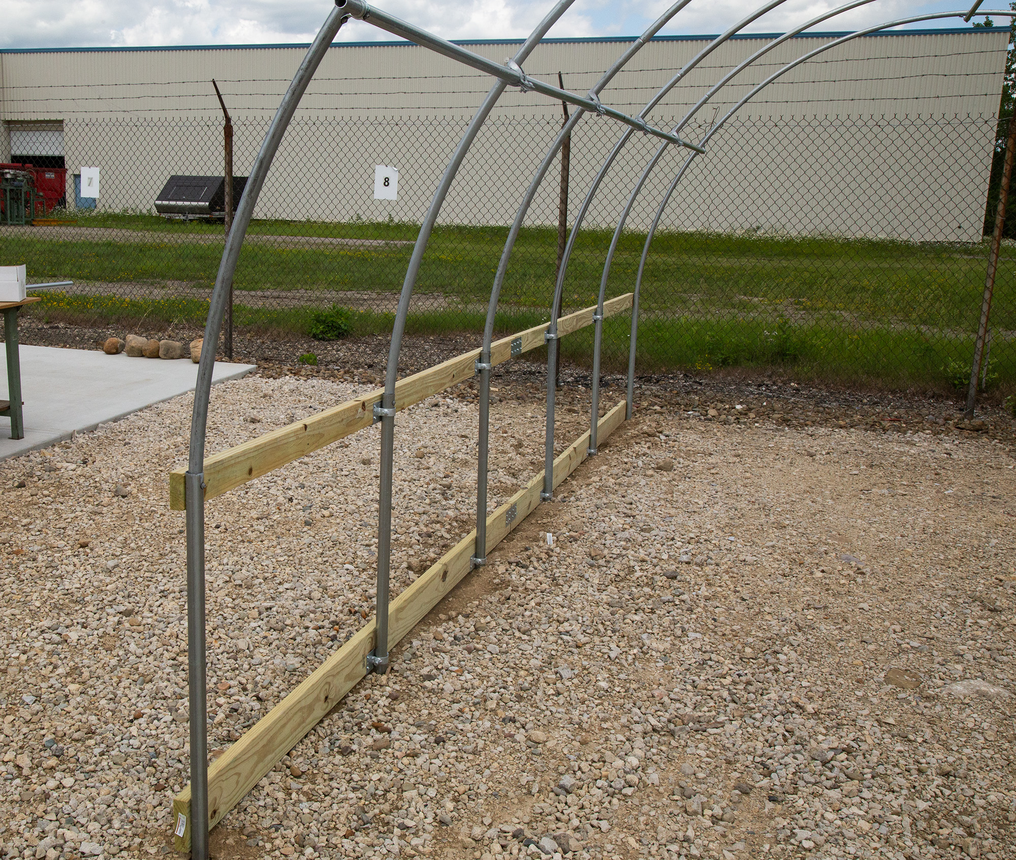 Greenhouse Unheated Being Built